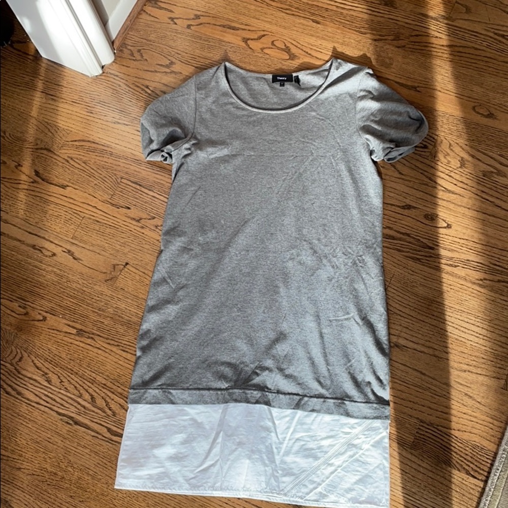 Theory cotton machine washable dress